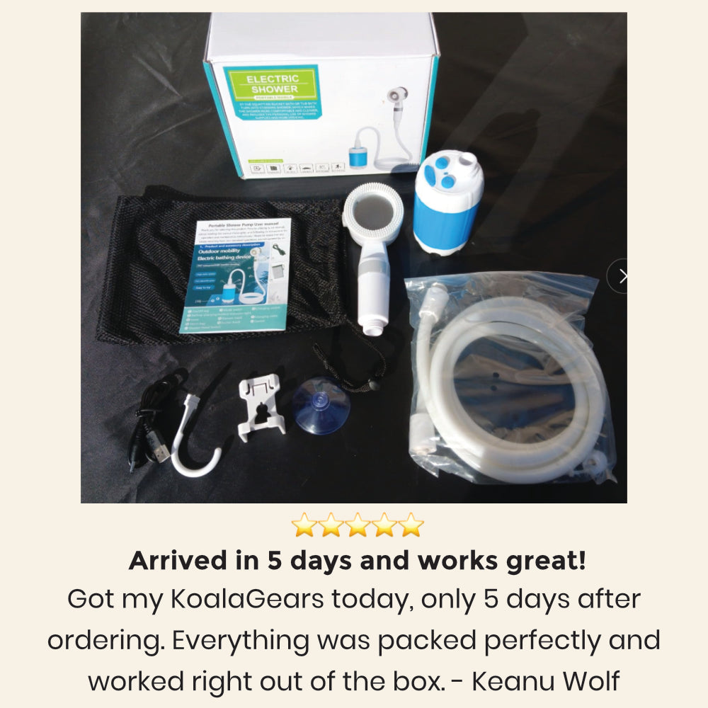 KoalaGear Portable Camping Shower