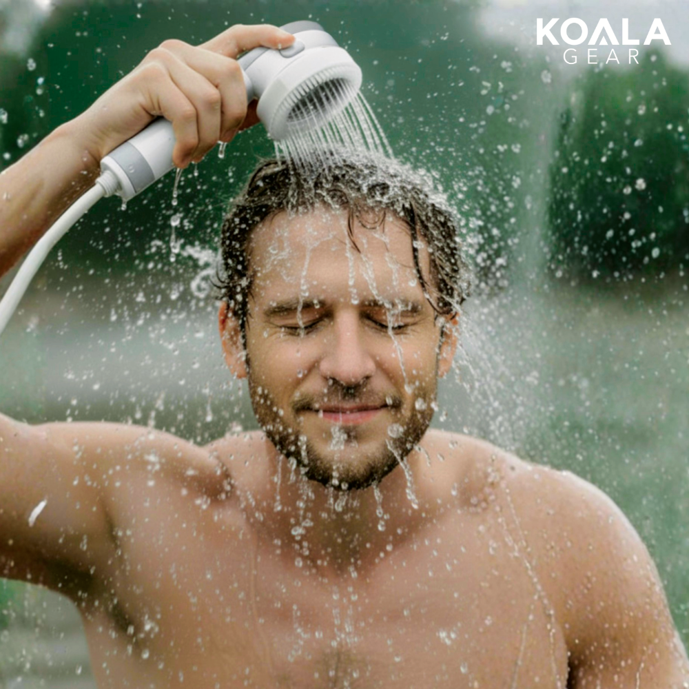 Portable Shower Kit + Pump 50% OFF