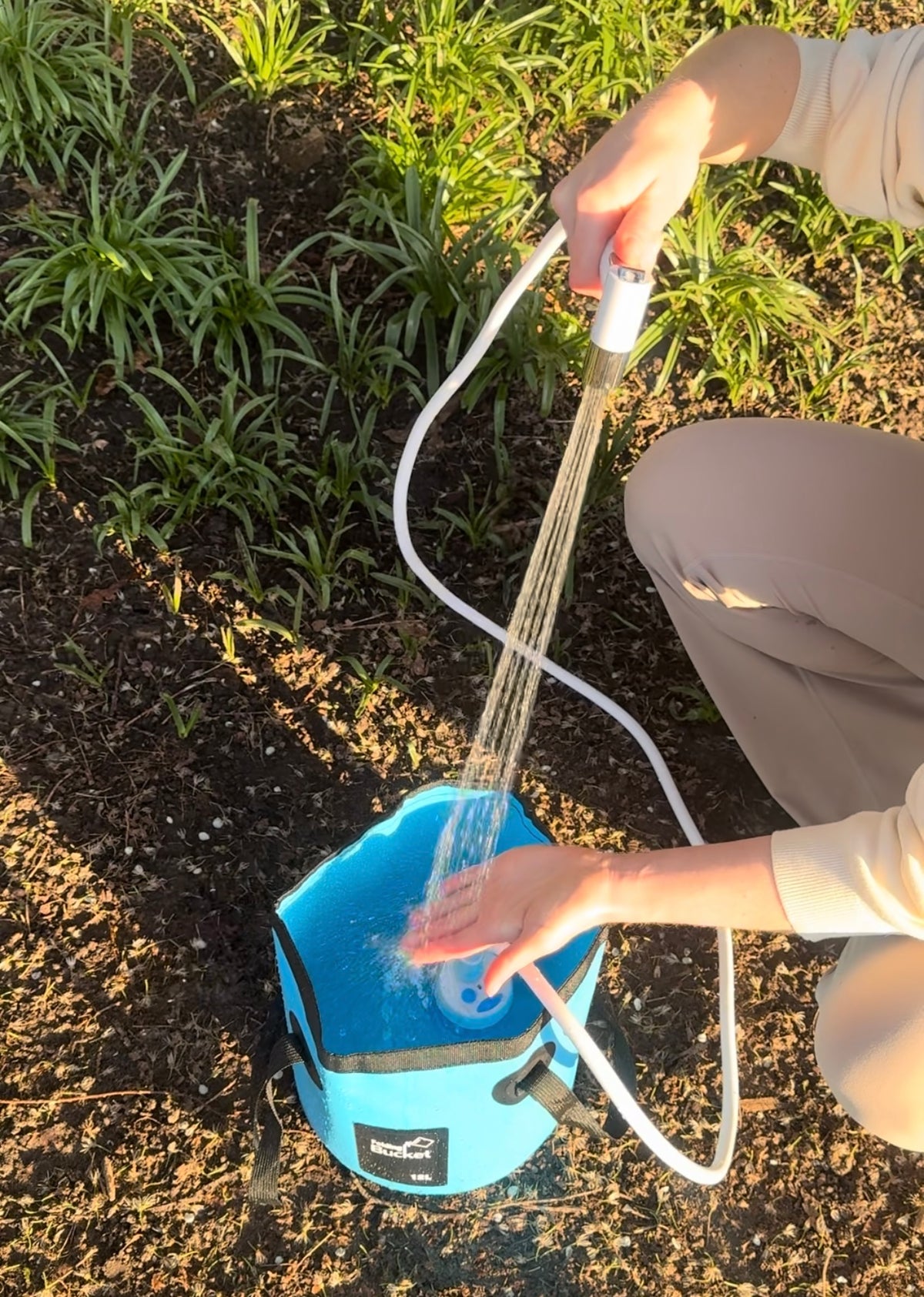 Portable shower kit and accessories