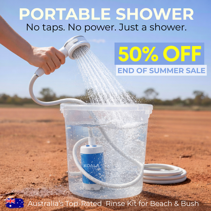 Koala Gear™ Portable Shower  50% OFF - Koala Gear