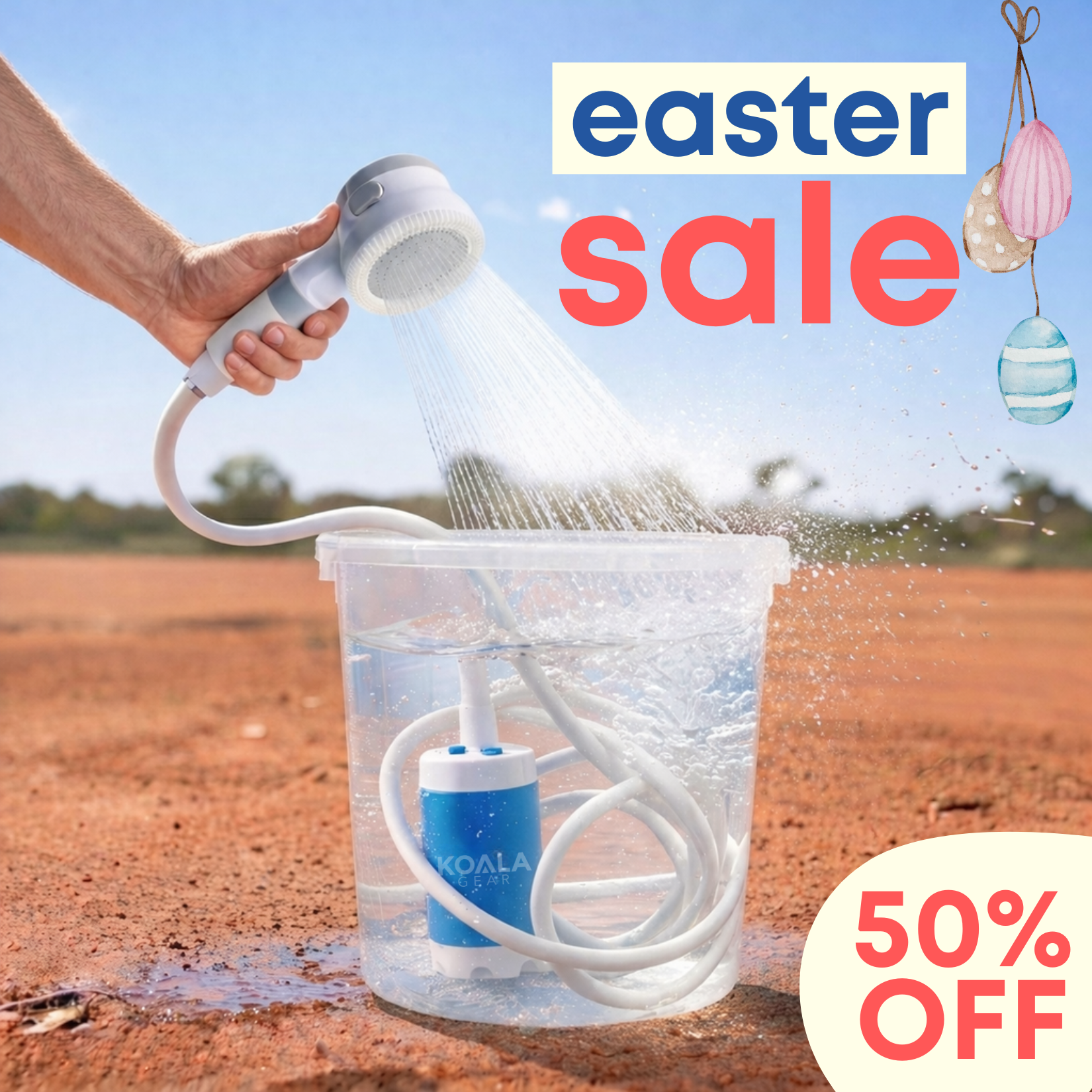 Koala Gear™ Portable Shower Kit - Koala Gear