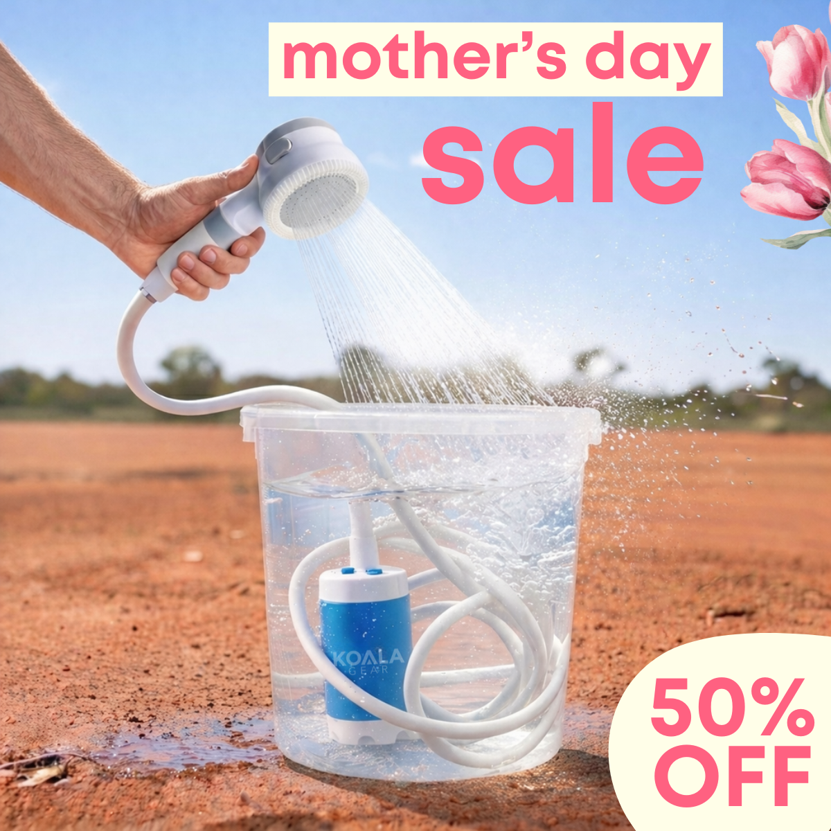 Koala Gear™ Portable Shower Kit - Koala Gear