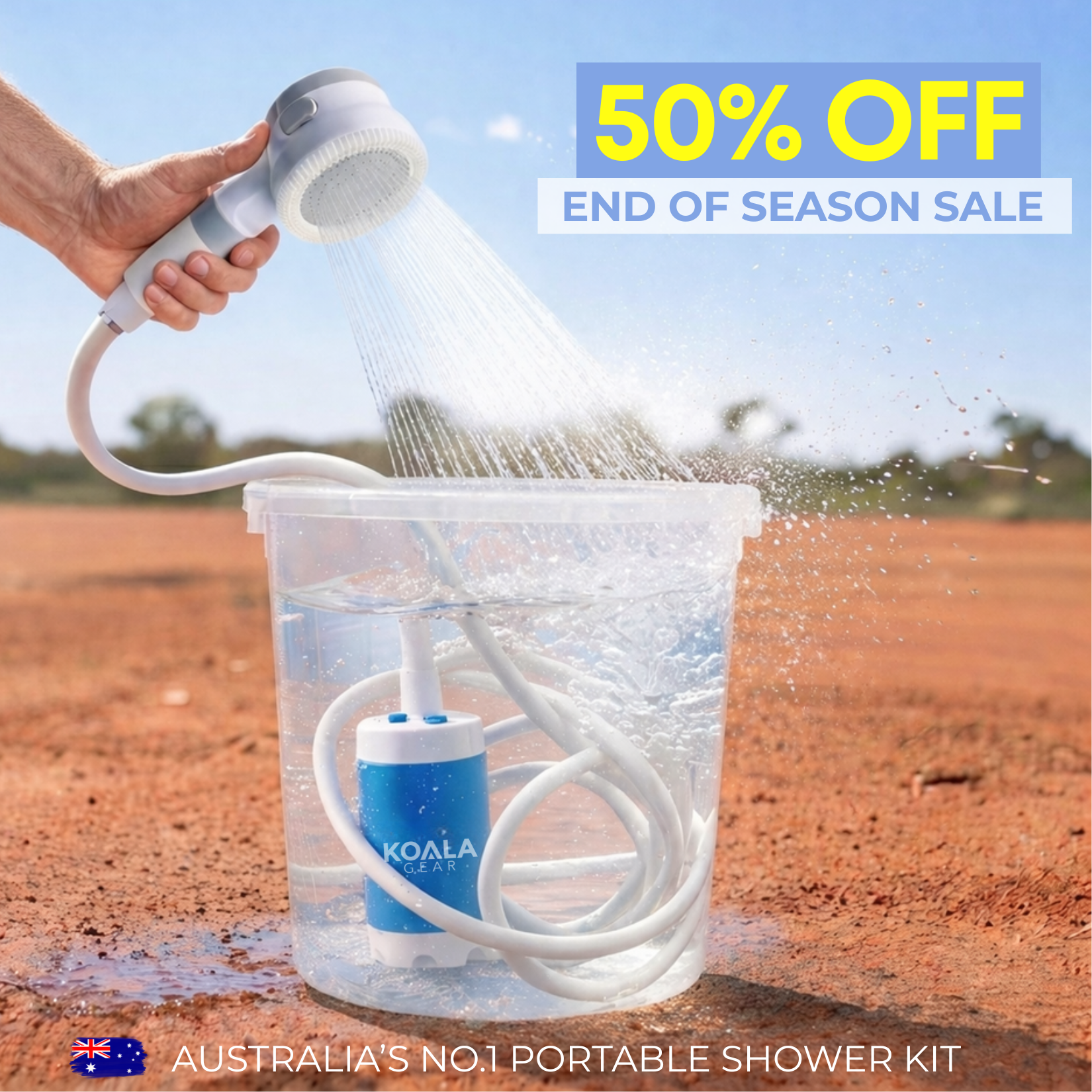 Koala Gear™ Portable Shower Kit - Koala Gear