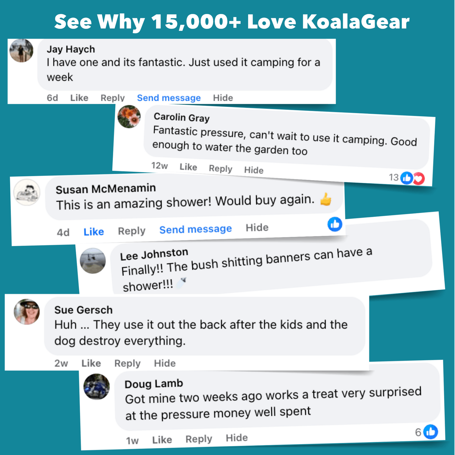 Koala Gear™ Portable Shower - Koala Gear