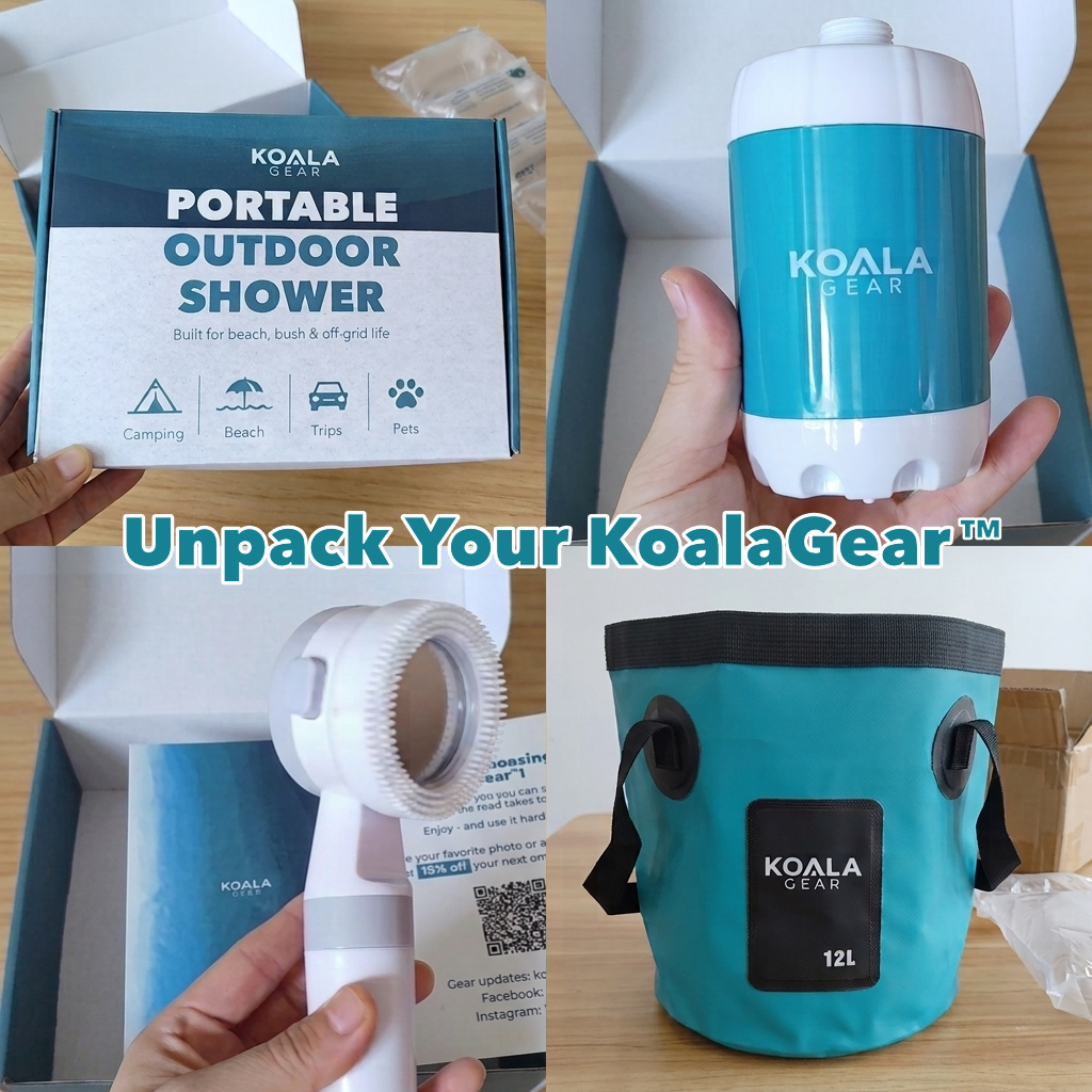 KoalaGear™ Portable Shower Kit – Koala Gear